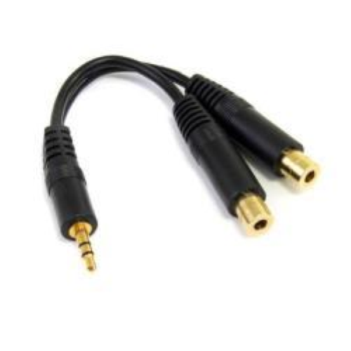 StarTech.com Cavo splitter stereo 15 cm - 3,5 mm maschio a 2 connettori femmina 3,5 mm - Ripartitore audio - mini-phone stereo 3.5 mm maschio a mini-phone stereo 3.5 mm femmina - 15.2 cm - per P/N: MU1MMS, PCISOUND4CH